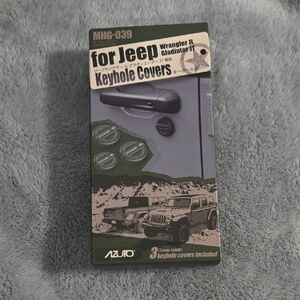 Keyhole Covers for Jeep Wrangler JL - Black